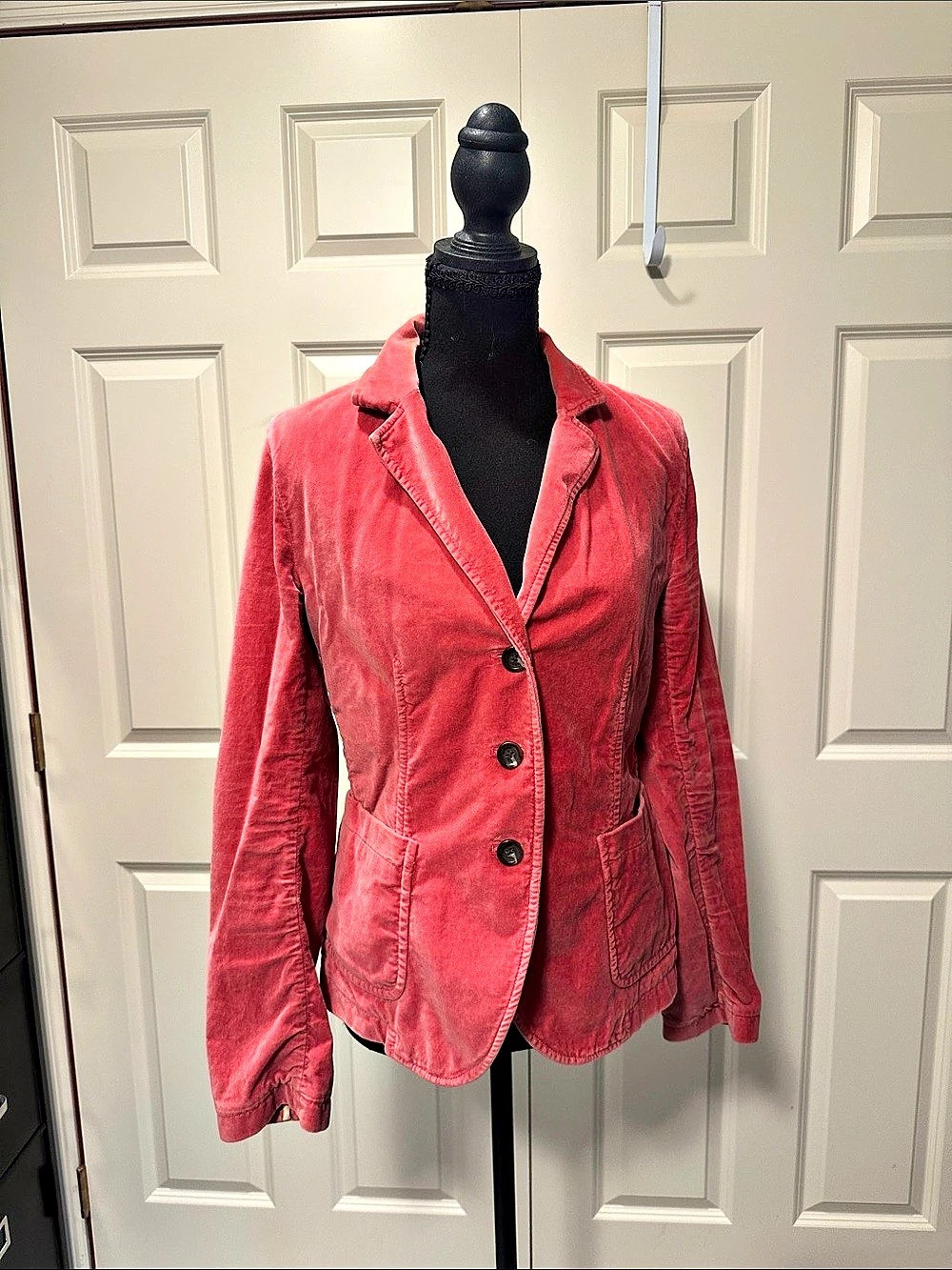 J.Crew Cotton Blazer in Pink Size Medium